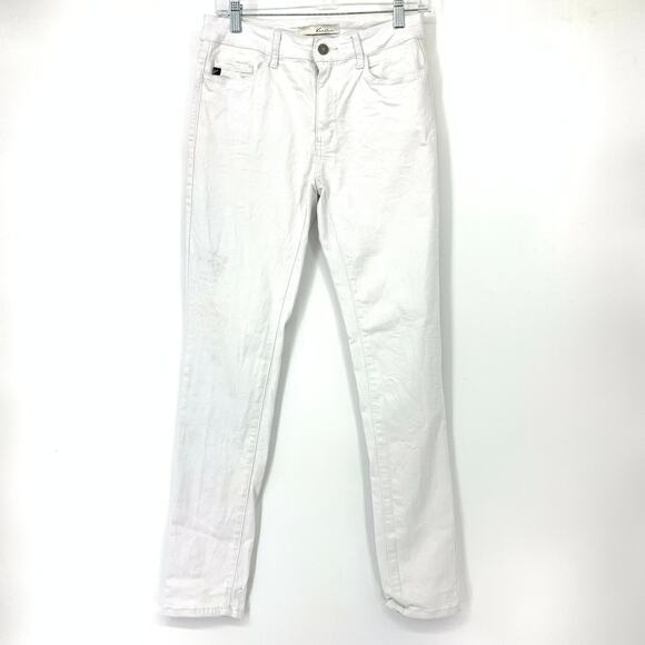KanCan Jeans Women's Apx Size 27 Mid Rise Slim Cut Denim White - Picture 1 of 6